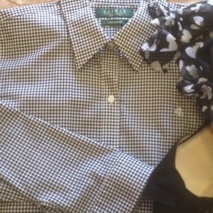 Lauren Ralph Lauren gingham-checked shirt